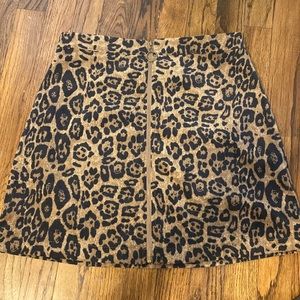 Francesca’s Cheetah Skirt